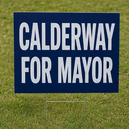 Coroplast Political Yard Signs
