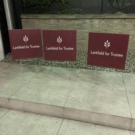 Custom political signs for small business