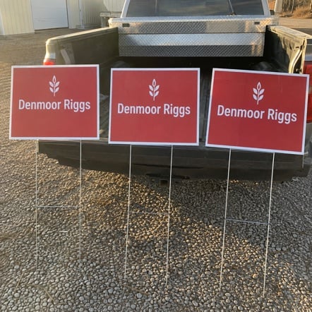 Custom printed political signs in bulk