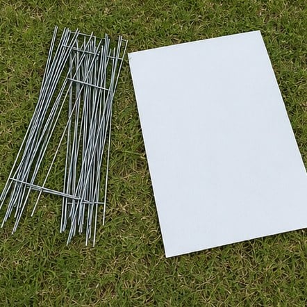 Wire H-Stakes & Sign Hardware